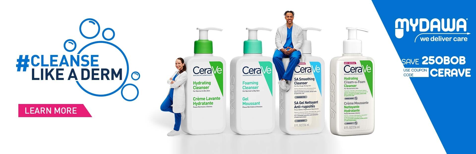 Cerave Cleanse Like a Derm